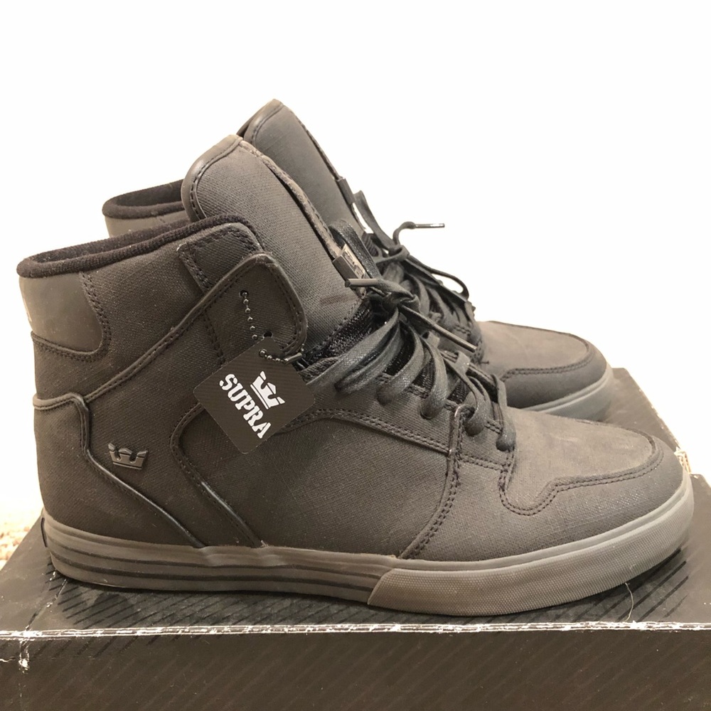 Supra Vaider Tuf Black Gunny